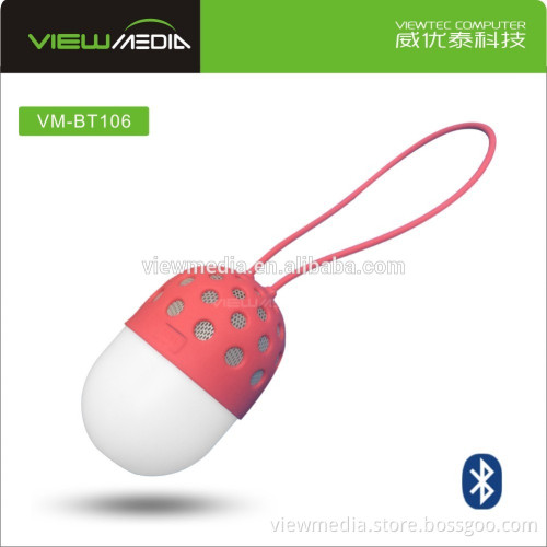 Hot selling stereo audio firefly NIGHT mini Bluetooth speaker with led light